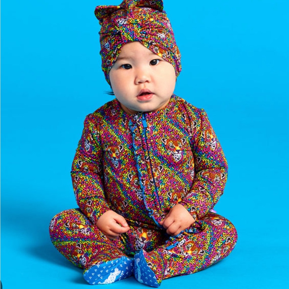Lisa Frank one piece footie posh peanut